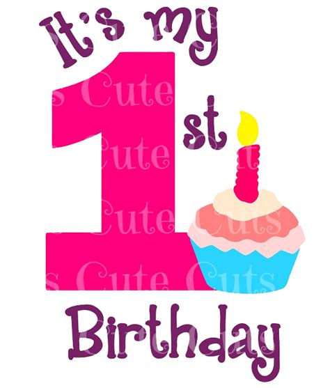 First Birthday Free Png Image Png Arts