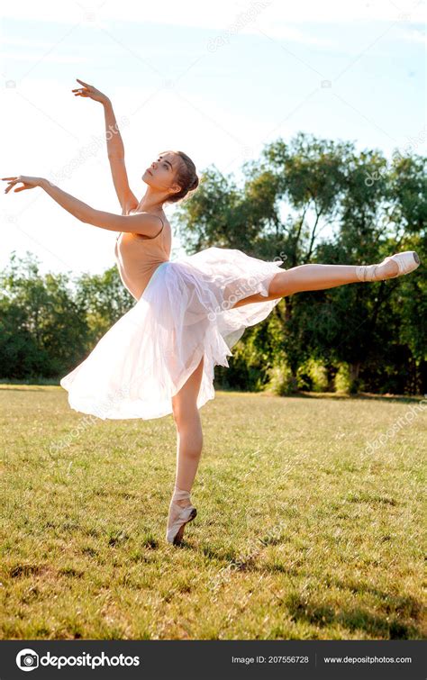 Sensual Ballerina Nature Summer Stock Photo By Mikaeva Gmail Com