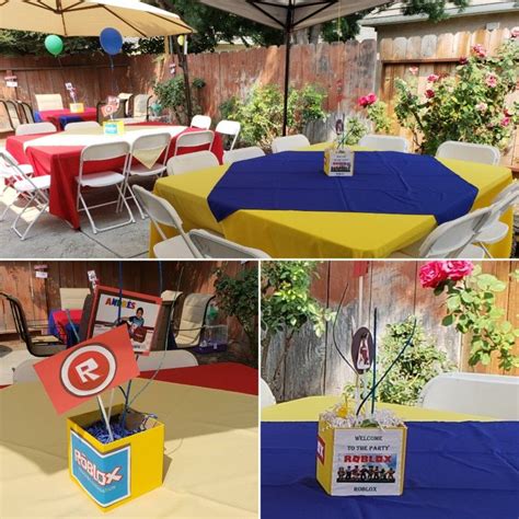 Robloxparty #birthday #videogameparty roblox party ideas from my daughter's birthday party! Pin on fiestas d ninos