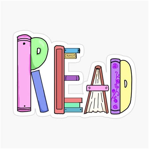 read books glossy sticker by bookloversclub books to read stickers reading