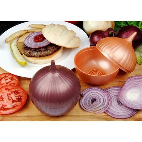 2020 Onion Saver Plastic See Through Onion Container Holder Bulb Shaped