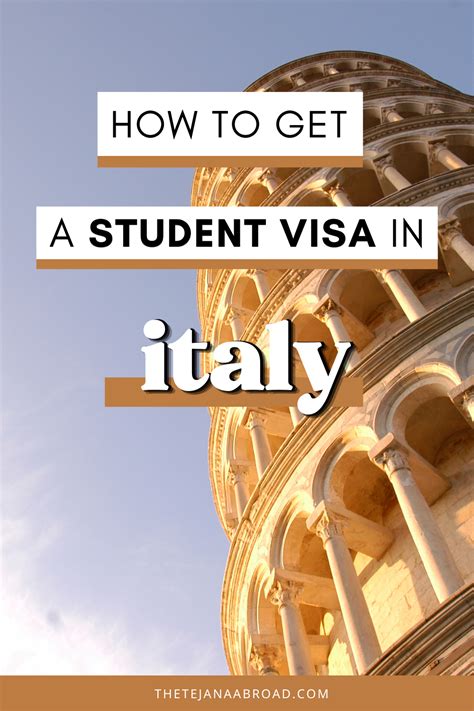 How To Get An Italian Student Visa Artofit