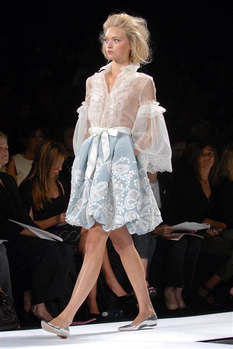 Revisit Gemma Wards Most Memorable Moments On The Runway Fashion