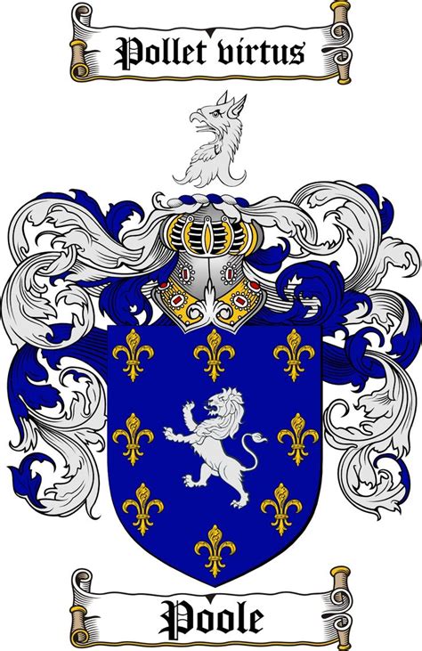 Poole Coat Of Arms Jones