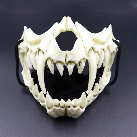 Buy Japanese Mask Tiger Ye Yaksha Dragon God Tengu Black Tortoise