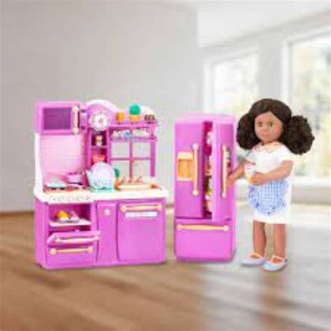 Our Generation Gourmet Kitchen Set Purple Toys4me