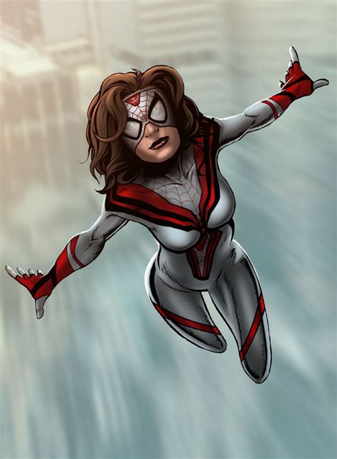 Redesign Of Spider Woman Digital 10x14 Female Comic Characters