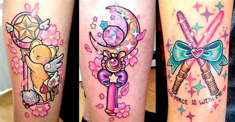 +81 3 5561 7756 email: 15 Sparkly & Über Kawaii Tattoos For Your Inner Magical Girl | Kawaii tattoo, Body art tattoos ...