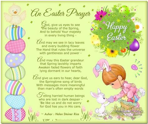 Children are a precious gift from god. Best Christian Happy Easter 2015 Poems And Prayers ...