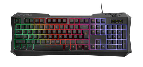 Vertux Radiance Wired Gaming Keyboard MX Cherry Blue - Nooh Information Technology