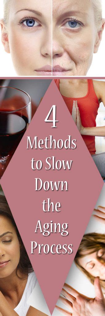 4 Methods To Slow Down The Aging Process