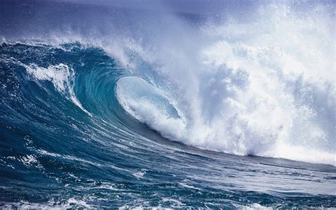 Desktop Hintergrundbilder Meer Ozean Natur Wasserwelle