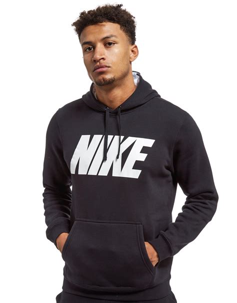 Searching for a hoodie to wear to stay comfortable when it gets chilly outside? Nike Cotton Club Hoodie in Black for Men - Lyst