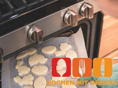 Kekse bei Umluft oder Ober - Unterhitze backen