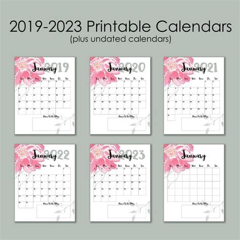 Monthly Watercolor Calendar 2022 2023 April 2022 Calendar