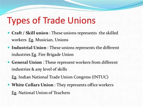 Trade Unions In India