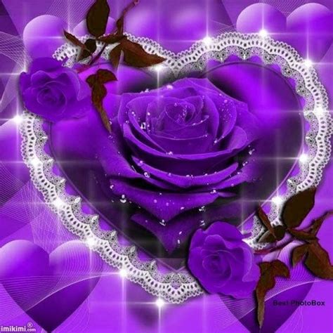 Pin By Nadine Maley On Purple Beautiful Heart Love Heart Images