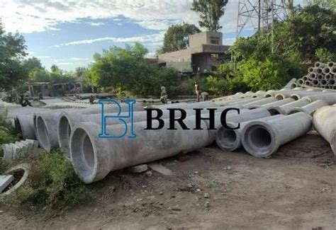 Round 1200 Mm Np4 Rcc Pipes Size 25 Meter Length At Rs 4100meter In
