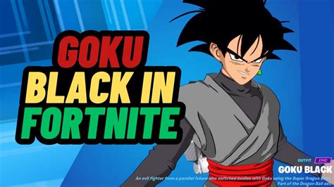 Fortnite Goku Black Skin First Match 10 Kills Top 10 Youtube