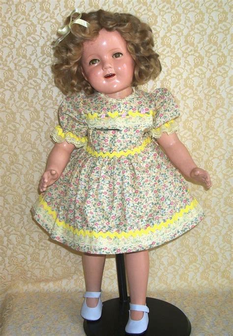 Darling Ideal Shirley Temple Flirty Eye Composition Doll 25 All