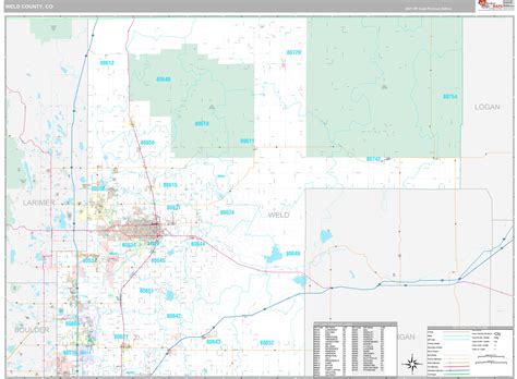 Political Map Of Weld County