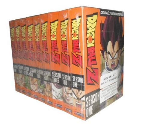 Dragon Ball Z The Complete Seasons 1 9 Dvd Box Set 54 Dsic Free Shipping