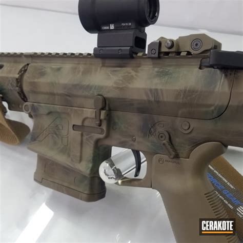 Aero Precision Ar 10 With A Freehand Grass Camo Finish By Web User
