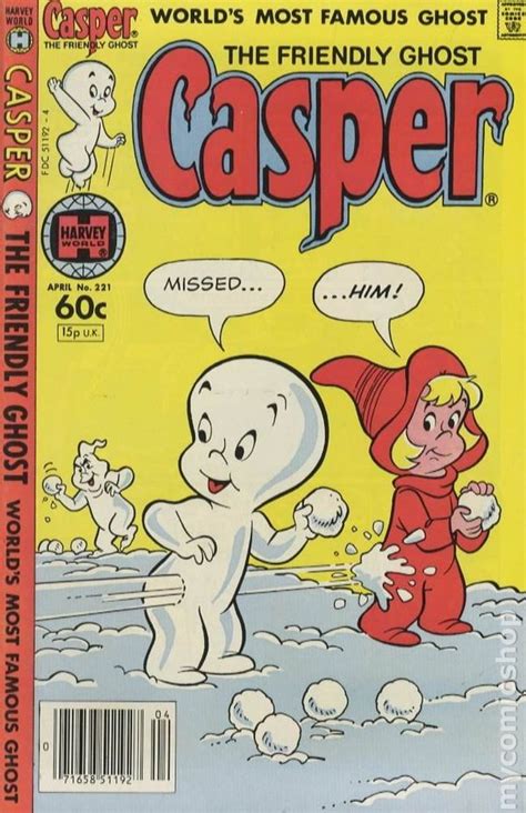 Casper The Friendly Ghost 1958 3rd Series Harvey 221 Casper The Friendly Ghost Friendly