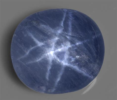 Bonhams Rare Double Star Blue Sapphire A Published Gem Minerals