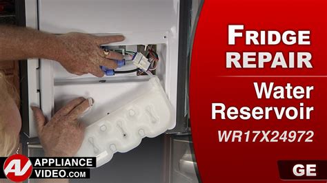 GE - Refrigerator - Water Reservoir Repair - YouTube