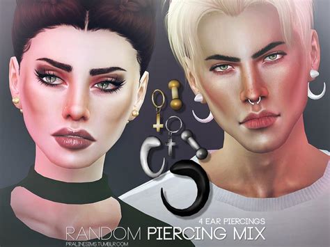 Ultimate Sims Piercings Cc From Tumblr Patreon Snootysims
