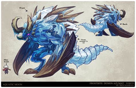 Artstation Frost Demon Azumat