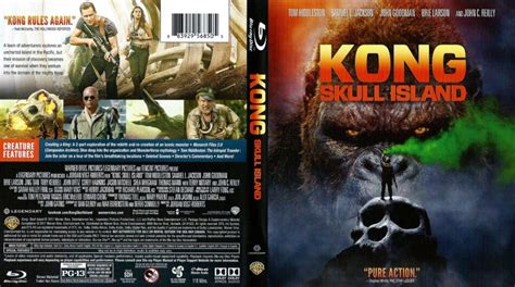 Kong Skull Island 2017 R1 Blu Ray Cover Dvdcovercom