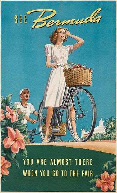 See Bermuda | Vintage posters, Cycling posters, Travel posters