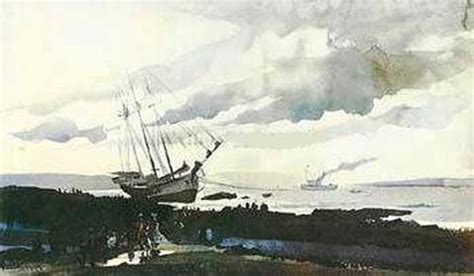 Andrew Wyeth Print Of Boat On Water American Landscape By Andrew Wyeth