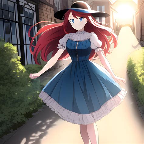 Novelai Victorian Anime Girl By Darkprncsai On Deviantart