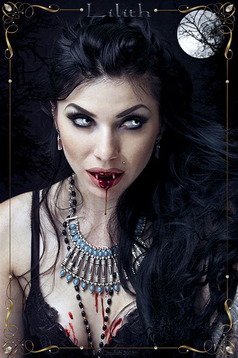 Lilith1 By Chtuluh2 On Deviantart Vampire Pictures Vampire Vampire