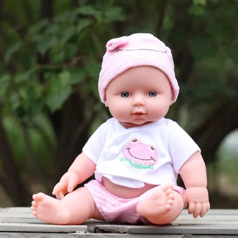 30cm Baby Simulation Doll Soft Children Reborn Baby Doll Toy Newborn