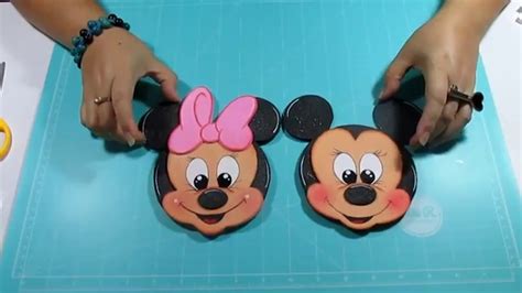 Moldes de la cara mickey mouse en foami imagui; DIY Tarjetitas Mickey y Minnie en Foami, Goma Eva ...