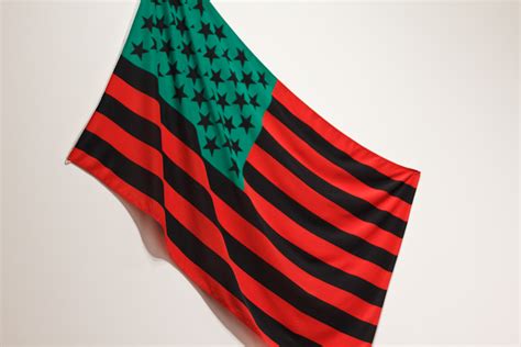 African American Flag By David Hammons At The Moma Flickr