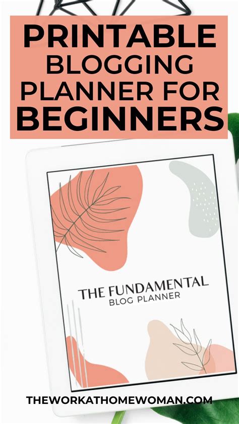 The Fundamental Blog Planner in 2021 | Blog planner printable, Blog planner, Business blog