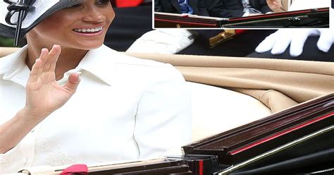Meghan Markle Royal Ascot Duchess Of Sussex Wears Givenchy Dress And