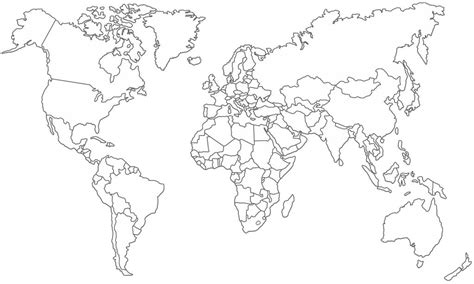 Weltkarte länder umrisse schwarz weiß weltkarte umriss. Weltkarte Schwarz Weiß Umrisse