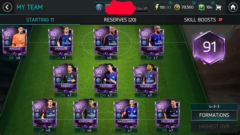 Psg's squad in the season 2021. Squad building Full psg squad : FUTMobile
