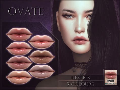 Ovate Lipstick By Remussirion At Tsr Sims 4 Updates