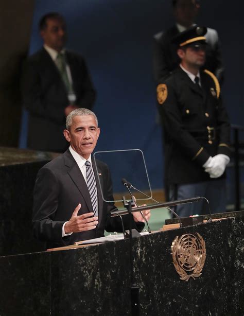 Transcript What Barack Obama Told The United Nations Macleansca