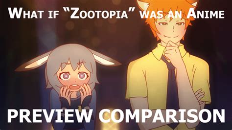 What If Zootopia Was An Anime Preview By Mikeinel On Deviantart