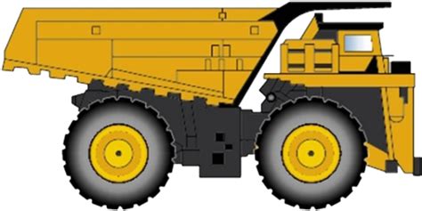 Download Crane Clipart Heavy Vehicle Heavy Dump Truck Png Transparent