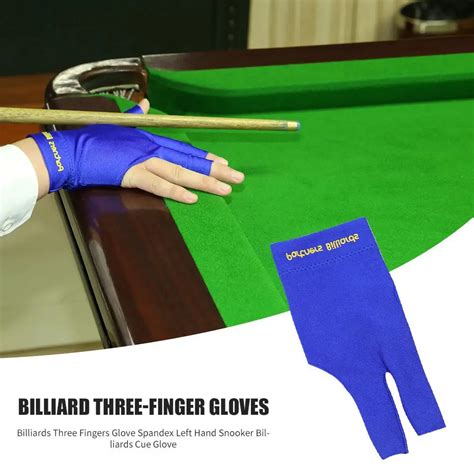 Billiards Sporting Goods Smooth Spandex Snooker Billiard Cue Glove Pool