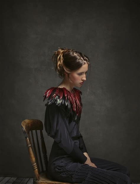 Series Of Colour Studio Portraits In A Vintage Classic Photographic